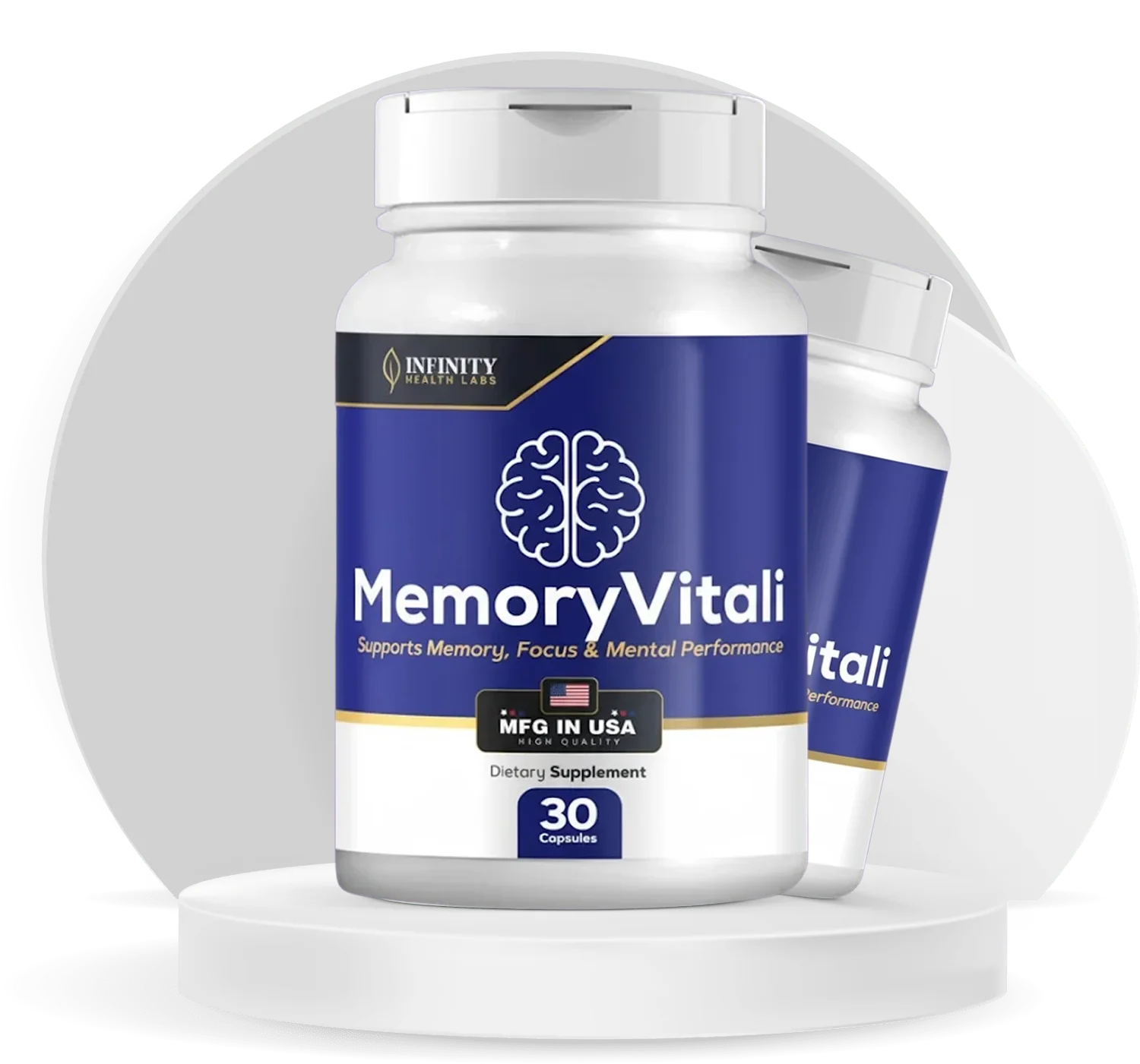 MemoryVitali Cognitive Communication and Brain Wellness Formula